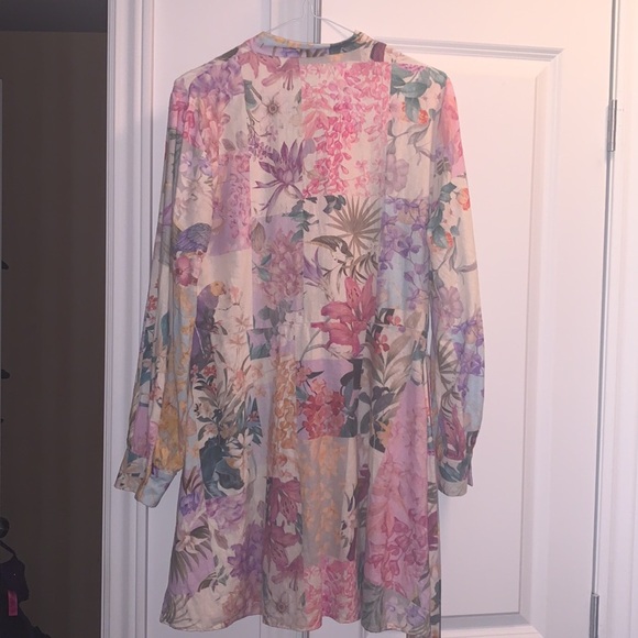 Long sleeves floral dress - Picture 6 of 12